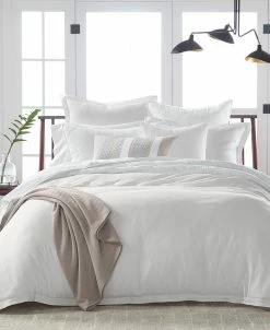 Hotel Collection Linen/Modal® Blend Duvet Cover, Full/Queen, Created For Macy's