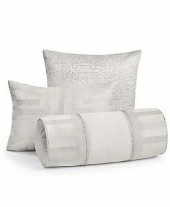Hotel Collection Structure Decorative Pillow, 18 X 18, Created For Macy's -Chic Home Shop 19021260 fpx