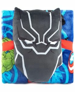 Disney Avengers Black Panther 2-Pc. Pillow & Blanket Nogginz Set