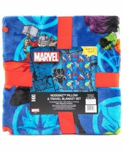 Disney Avengers Black Panther 2-Pc. Pillow & Blanket Nogginz Set -Chic Home Shop 19068579 fpx