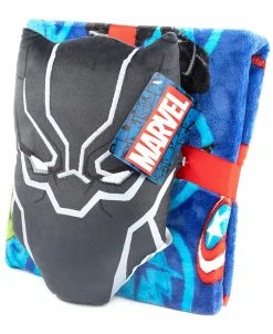 Disney Avengers Black Panther 2-Pc. Pillow & Blanket Nogginz Set -Chic Home Shop 19068580 fpx