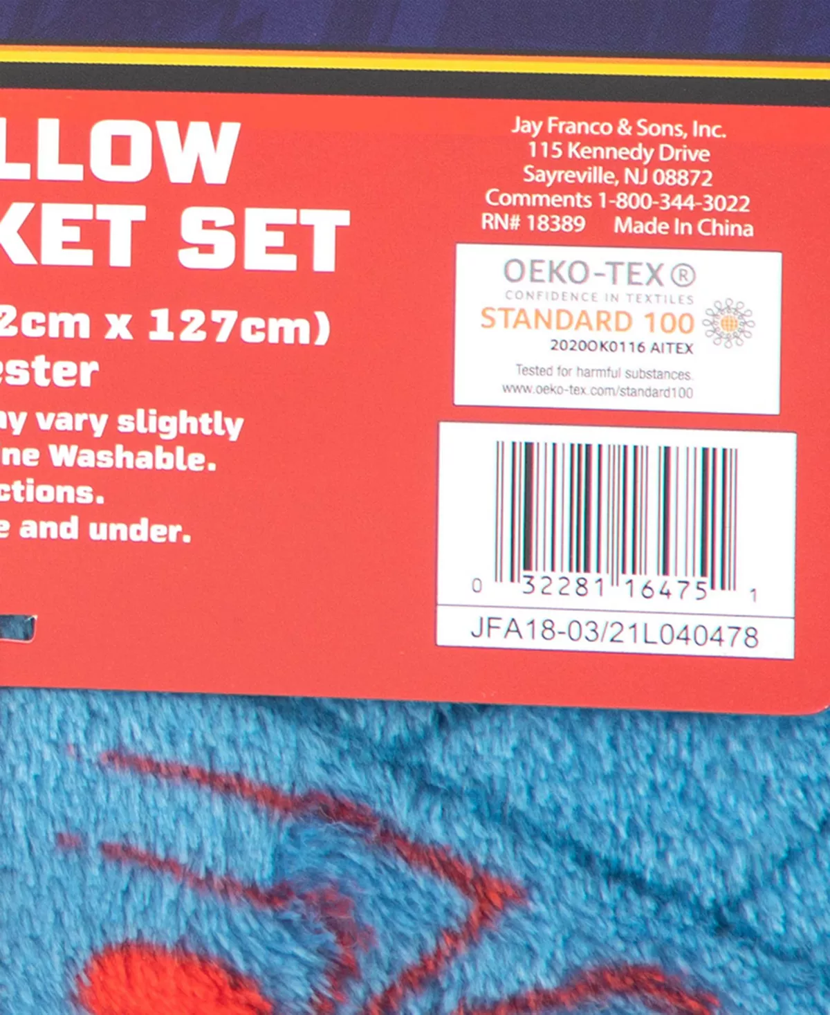 Marvel Spider-man 2-Pc. Pillow & Blanket Nogginz Set 9 Marvel Spider-man 2-Pc. Pillow & Blanket Nogginz Set - Image 9