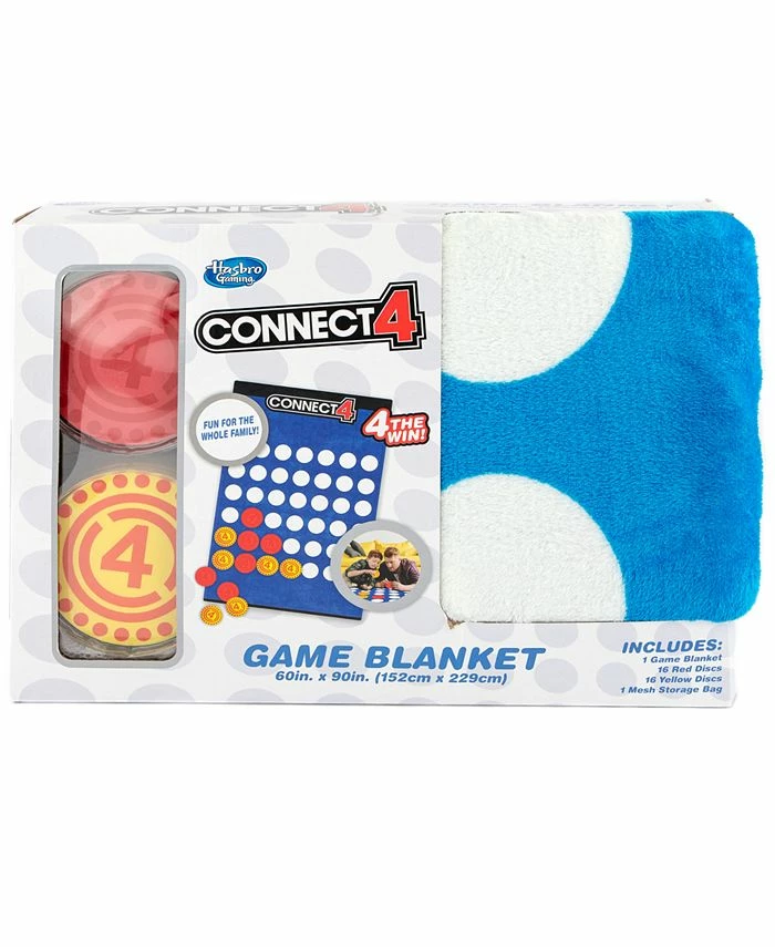 Hasbro Connect 4 Game Blanket 1 Hasbro Connect 4 Game Blanket