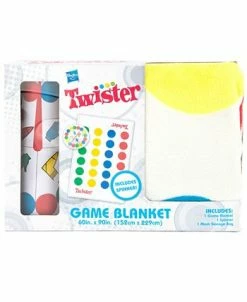 Hasbro Twister Game Blanket -Chic Home Shop 19141000 fpx
