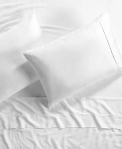 Anne Klein Reverie 4-Piece Solid Sheet Set, Full -Chic Home Shop 19197146 fpx