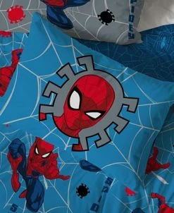 Spider-Man Burst Full Sheet Set, 4 Pieces -Chic Home Shop 19354539 fpx