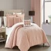 Chic Home Adeline 5 Piece Comforter Set, Queen