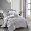 Chic Home Brice 5 Piece Comforter Set, King