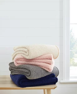 My World Cloud Sherpa Blanket, Full/Queen -Chic Home Shop 20434043 fpx