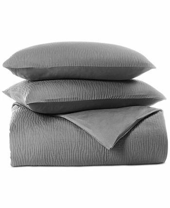 Oake Crinkle Matelasse 3-Pc. Comforter Set, Full/Queen, Created For Macy's 5 Oake Crinkle Matelasse 3-Pc. Comforter Set, Full/Queen, Created For Macy's - Image 5