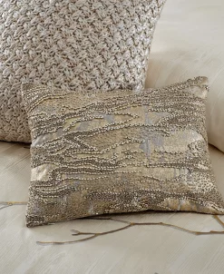 Michael Aram Oire Beaded Decorative Pillow, 16 X 12 -Chic Home Shop 20524286 fpx