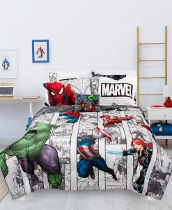 Disney Avengers Comic Punch 8-Pc. Full Comforter Set 17 Disney Avengers Comic Punch 8-Pc. Full Comforter Set -Chic Home Shop 21322426 fpx