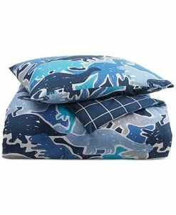 Charter Club Kids Dino Camo 2-Pc. Cotton Comforter Set, Twin/Twin XL, Created For Macy's -Chic Home Shop 21323292 fpx