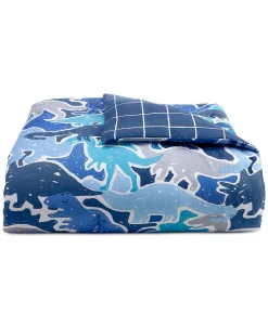 Charter Club Kids Dino Camo 2-Pc. Cotton Comforter Set, Twin/Twin XL, Created For Macy's -Chic Home Shop 21323328 fpx