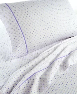 Charter Club Kids Multi Dots 3-Pc. Cotton Sheet Set, Twin, Created For Macy's -Chic Home Shop 21341026 fpx