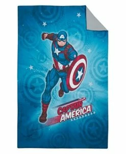 Disney Marvel Captain America 4 Piece Toddler Comforter Set -Chic Home Shop 21621827 fpx