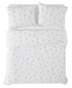 The Farmhouse By Rachel Ashwell Signature Rosebury 3 Piece Comforter Set, Full/Queen -Chic Home Shop 21632931 fpx