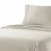 Anne Klein Reverie Cotton Under 200-Thread Count 3 Piece Twin Solid Sheet Set