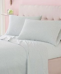 Kate Spade New York Dinner Dot Printed 3-Pc. Sheet Set, Twin