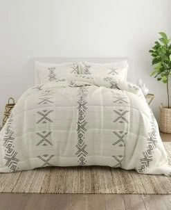Ienjoy Home Collection Premium Urban Stitch Patterned Comforter Set, Full/Queen -Chic Home Shop 22226770 fpx