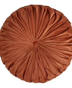 Saro Lifestyle Velvet Pintuck Decorative Pillow, 14 X 14 -Chic Home Shop 22238611 fpx