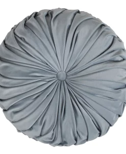 Saro Lifestyle Velvet Pintuck Decorative Pillow, 14 X 14 -Chic Home Shop 22238655 fpx