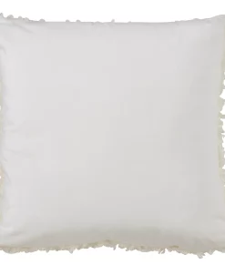 Saro Lifestyle Boucle Faux Fur Decorative Pillow, 18 X 18 -Chic Home Shop 22239413 fpx