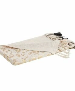 Saro Lifestyle Two-Tone Design Foil Print Throw Blanket, 68 X 52 7 Saro Lifestyle Two-Tone Design Foil Print Throw Blanket, 68 X 52 -Chic Home Shop 22259920 fpx