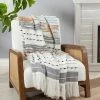 Saro Lifestyle Chunky Woven Design Throw, 50 X 60