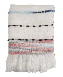 Saro Lifestyle Chunky Woven Design Throw, 50 X 60 -Chic Home Shop 22260246 fpx