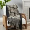Saro Lifestyle Ped 100% Cotton Throw, 50 X 60