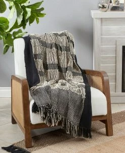 Saro Lifestyle Ped 100% Cotton Throw, 50 X 60