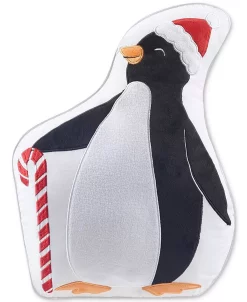 Charter Club Kids Penguin Figural Decorative Pillow, Created For Macy's