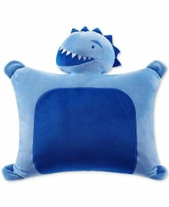 Charter Club Kids Dino Snuggle Squad Pillow, Created For Macy's