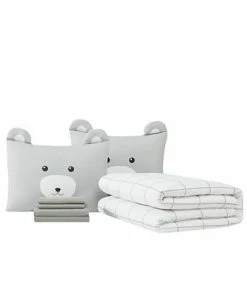 My World Bear Hug 5 Piece Bed In A Bag Set, Twin -Chic Home Shop 22447229 fpx