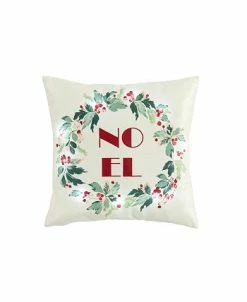 The Mountain Home Collection Y Noel Led Holy Berry 2Pk Pillow & Throw -Chic Home Shop 22568610 fpx