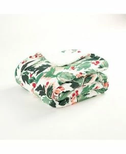 The Mountain Home Collection Y Noel Led Holy Berry 2Pk Pillow & Throw -Chic Home Shop 22568612 fpx