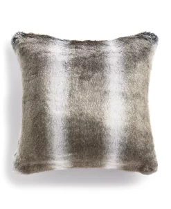 Hotel Collection Hinchilla Faux Fur Decorative Pillow, 20 X 20, Created For Macy's -Chic Home Shop 22849109 fpx