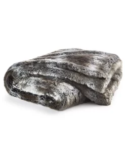 Hotel Collection Hinchilla Faux Fur Throw, 50 X 70, Created For Macy's -Chic Home Shop 22853729 fpx