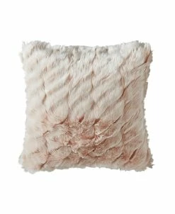 Michael Aram Faux Fur Acrylic Polyester 20 X 20 Decorative Pillow