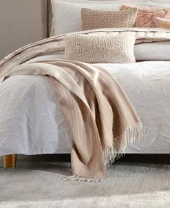 Michael Aram Woodgrain Throw, 50 X 70 -Chic Home Shop 22891742 fpx