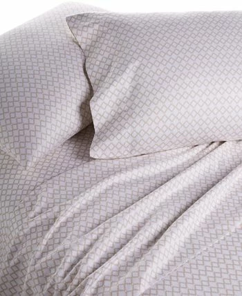 Charter Club Southwest Geometric Cotton 550-Thread Count 4-Pc. California King Sheet Set, Created For Macy's 2 Charter Club Southwest Geometric Cotton 550-Thread Count 4-Pc. California King Sheet Set, Created For Macy's - Image 2