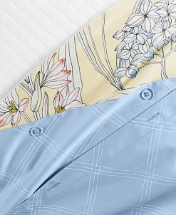Charter Club 300-Thread Count Hydrangea 3-Pc. Twin Duvet Cover Set, Created For Macy's -Chic Home Shop 23522583 fpx