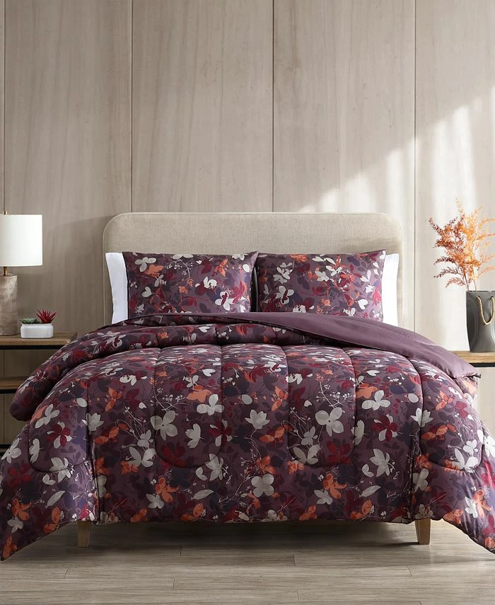 Hallmart Collectibles Samira Reversible 3-Pc. Comforter Sets 1 Hallmart Collectibles Samira Reversible 3-Pc. Comforter Sets